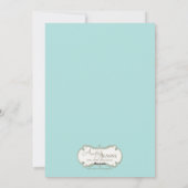 Modern angehauchte weiße Weihnachtsbaumen Fotokart Feiertagskarte (Rückseite)