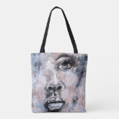 Modern anmutendes Gemälde Tasche (Rückseite)