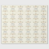 Modern Annaprashan First Rice Zeremonie Geschenkpapier (Flach)