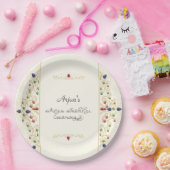 Modern Annaprashan First Rice Zeremonie Pappteller (Party)