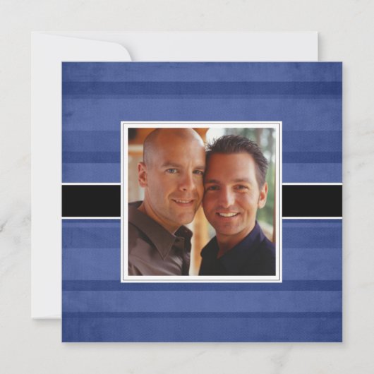 Modern Anniversary Dinner Party Foto Einladungen (Vorderseite)