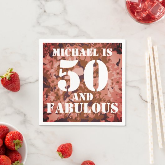 Modern anpassbar 50 und fabelhaft serviette (Beispiel)