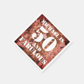 Modern anpassbar 50 und fabelhaft serviette (Ecke)