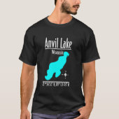 Modern Anvil Lake - Wisconsin T-Shirt (Vorderseite)