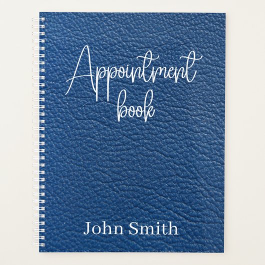Modern Appointment Book I Calligraphy Script Planer (Vorderseite)