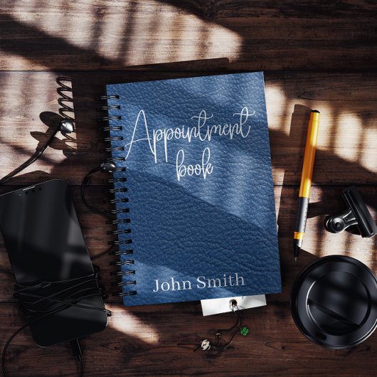 Modern Appointment Book I Calligraphy Script Planer