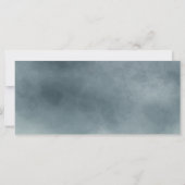 Modern Aquarell, einfaches Geschenkzertifikat Logo (Rückseite)