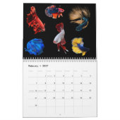 Modern Aquarium Fish 2026 Photo Personalized Kalender (Feb 2027)