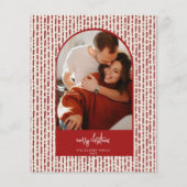 Modern Arch Christmas Card Flyer (Vorne)