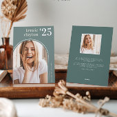 Modern Arch | Foil Graduation Announcement Folieneinladung