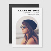 Modern Arch Foto Abschluss Magnet (Vorne/Hinten)