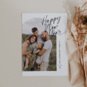 Modern Arch Foto Happy New Year Script Weihnachten