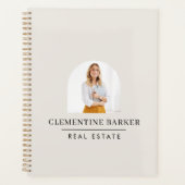 Modern arch photo Business Branding Planer (Vorderseite)