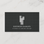 Modern Architectural Blocks Logo Visitenkarte (Vorderseite)