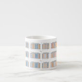Modern Architectural Facade Design Mug Espressotasse (Vorderseite)