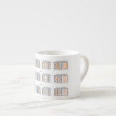 Modern Architectural Facade Design Mug Espressotasse (Vorderseite Rechts)