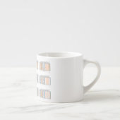 Modern Architectural Facade Design Mug Espressotasse (Rechts)