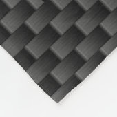 Modern Aries signieren auf Holzkohlefaser Print Fleecedecke (Ecke)