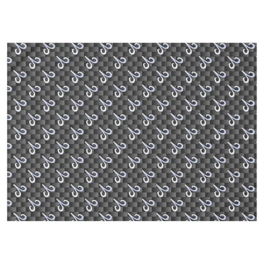 Modern Aries signieren auf Holzkohlefaser Print Tischdecke (Vorderseite (Horizontal))