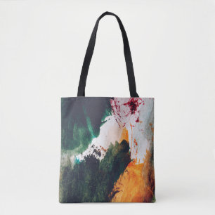 Modern art, abstract painting. Fine art abstract p Tasche