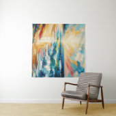 Modern Art Beach Sunset Wandteppich (Beispiel (Horizontal))