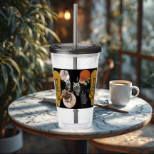 Modern Art Boho Bohemisch Nature Bird Owls Abstrak