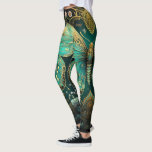 Modern Art Deco Aquamarin Blue Gold Schmetterling  Leggings<br><div class="desc">Butterfly-Liebhaber werden diese wunderschöne Umhüllung um Art Nouveau Butterfly Design von aquamarin, Gold und Blau, sicher, um Köpfe auf Ihre nächste Yoga-Klasse oder wo Sie gehen mit diesen stilvollen Leggings. In unserem Shop finden Sie weitere passende Artikel oder verschieben Sie sie auf andere Gegenstände in Zazzle, um etwas für sich...</div>