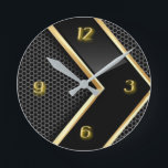 Modern art deco runde wanduhr<br><div class="desc">Great and high quality design. You will love it like others. Be free to use this design for other product you like or to add text. Thank you.</div>