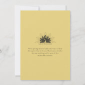 Modern Art Deco Save The Date (Rückseite)