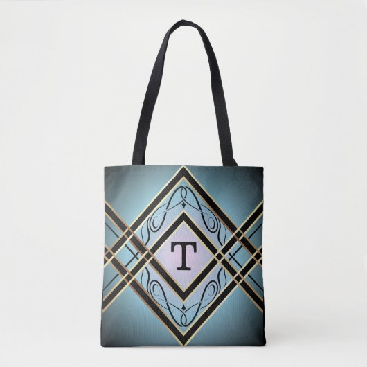Modern Art Deco Tasche (Vorderseite)