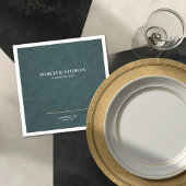 Modern Art Deco Wedding  Serviette