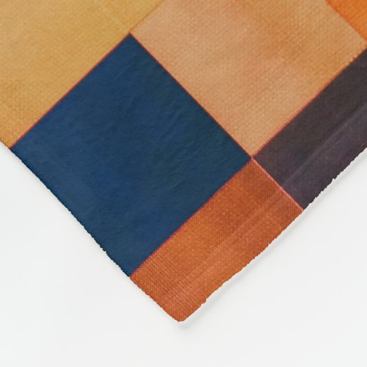 Modern Art Fusion Fleecedecke (Ecke)