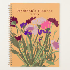 Modern Art Happy Colorful Wildblumen + Individuell Planer