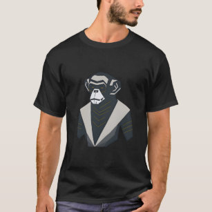 Modern Art Monkey T-Shirt