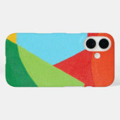 Modern Art Multicolor Phone Case (Rückseite (Horizontal))