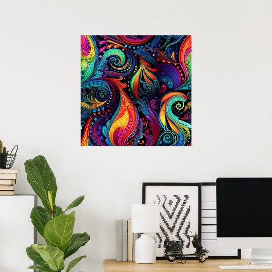 Modern Art Poster (Heimbüro)