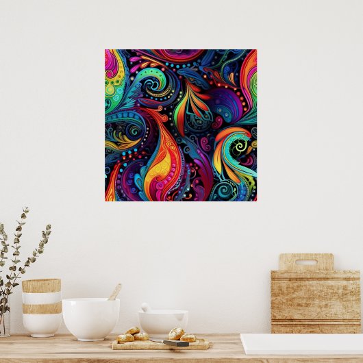 Modern Art Poster (Küche)