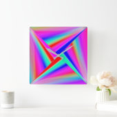 Modern art quadratische wanduhr (Zuhause)