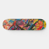 Modern Art Skateboard - Tree of Struggle (Horizontal)