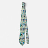 Modern Art Statement Neck Tie - Paul Klee Print Krawatte (Vorderseite)