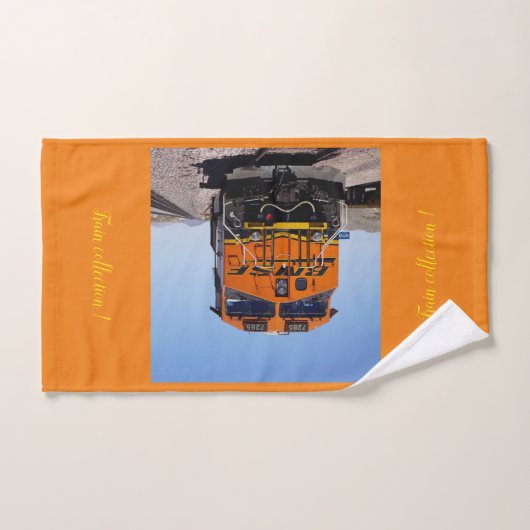 Modern Art Train Picture Family Beliebtes Bad Badhandtuch Set (Handtuch)