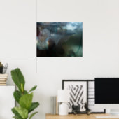 Modern Artistic Fish Poster (Heimbüro)