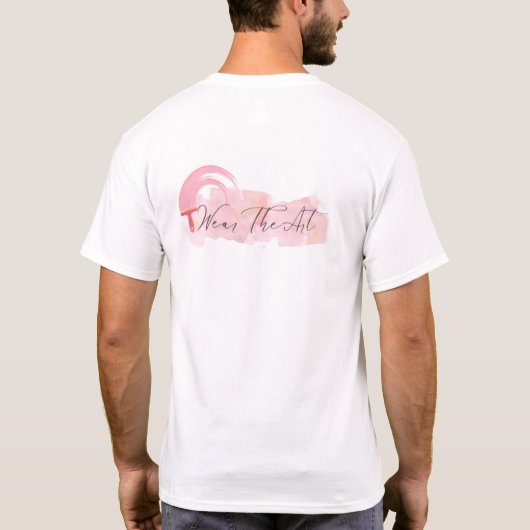 Modern Artistic Logo for Fashion & Creative Brands T-Shirt (Rückseite)