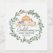 Modern auf den Weinetiketten der landwirtschaftlic Weinetikett