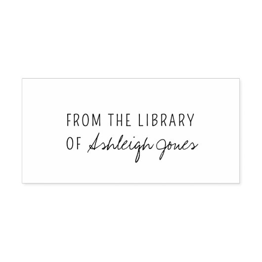 Modern aus der Bibliothek von Simple Script Permastempel (Design)