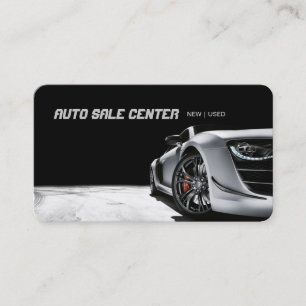 Modern Auto Sale Car Dealer Business Card Visitenkarte