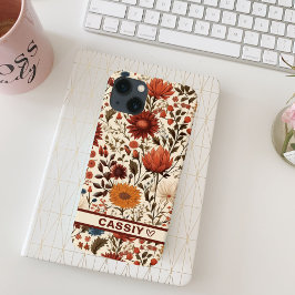 Modern Autumn Fall Botanical Floral  Case-Mate iPhone Hülle