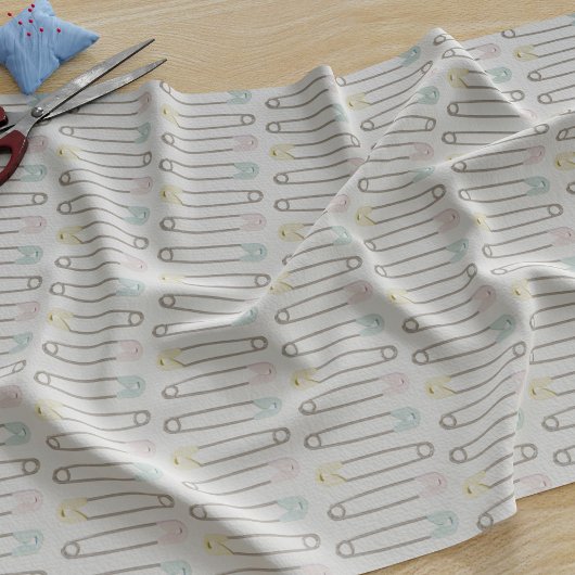Modern Baby Diaper Button Muster Kinderzimmer Stof Stoff