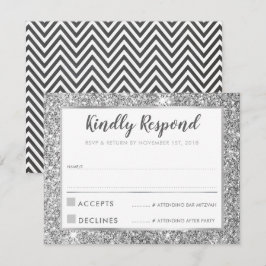 MODERN BAR MITZVAH danke Ihnen coolen Glitzer Einladung