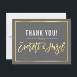 MODERN BAR MITZVAH danke Ihnen goldener Name grau<br><div class="desc">CUSTOM ORDER for Emily by kat massard >>> kat@simplysweetPAPERIE.com << Eine einfache, stilvolle Art zu sagen, danke an Ihre Gäste für die Teilnahme an Ihrem Kind BAR/BAT MITZVAH Setup als Vorlage ist es einfach für Sie, Ihre eigenen Details hinzuzufügen, oder auf den Knopf anpassen und Sie können hinzufügen oder ändern...</div>